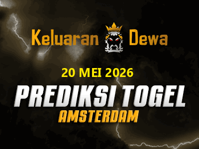 Prediksi Keluaran Amsterdam Rabu 20 Mei 2026 Terjitu
