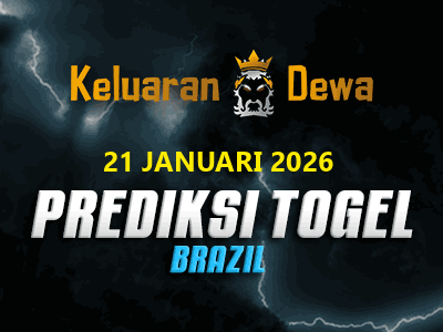 Prediksi Keluaran Brazil Rabu 21 Januari 2026 Terjitu