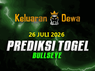 Prediksi Keluaran Bullseye Minggu 26 Juli 2026 Terjitu