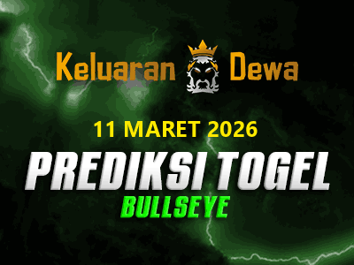 Prediksi Keluaran Bullseye Rabu 11 Maret 2026 Terjitu