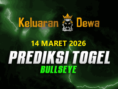 Prediksi Keluaran Bullseye Sabtu 14 Maret 2026 Terjitu