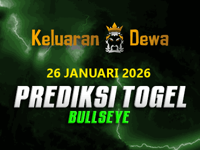 Prediksi Keluaran Bullseye Senin 26 Januari 2026 Terjitu