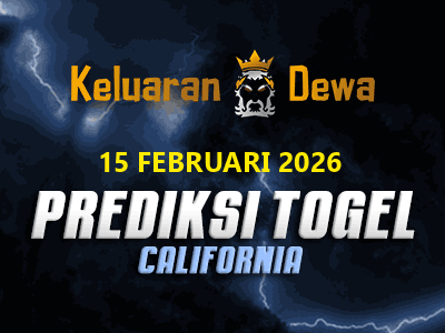 Prediksi Keluaran California Minggu 15 Februari 2026 Terjitu
