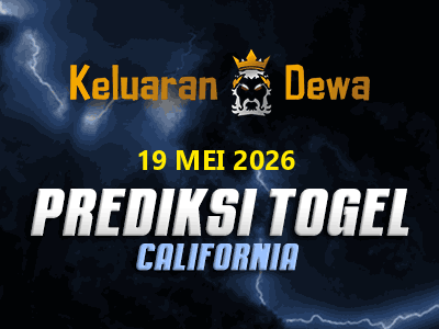 Prediksi Keluaran California Selasa 19 Mei 2026 Terjitu