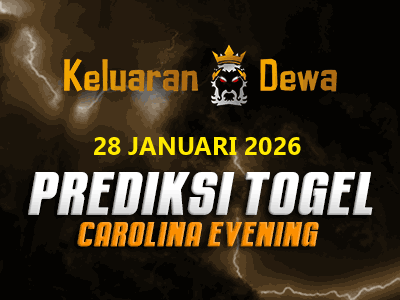 Prediksi Keluaran Carolina Evening Rabu 28 Januari 2026 Terjitu