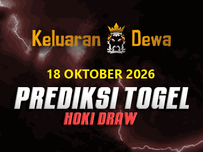 Prediksi Keluaran Hoki Draw Minggu 18 Oktober 2026 Terjitu