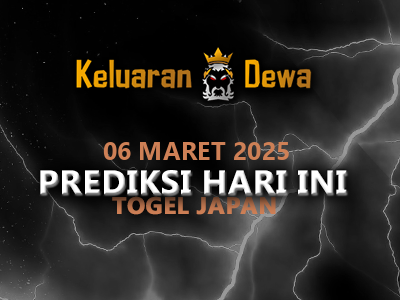 Prediksi Keluaran Japan Kamis 6 Maret 2025 Terjitu