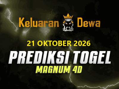 Prediksi Keluaran Magnum 4d Rabu 21 Oktober 2026 Terjitu