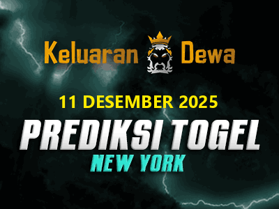 Prediksi Keluaran New York Kamis 11 Desember 2025 Terjitu