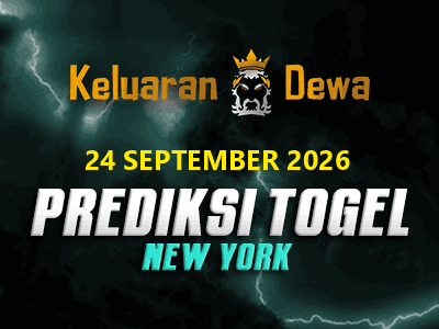 Prediksi Keluaran New York Kamis 24 September 2026 Terjitu
