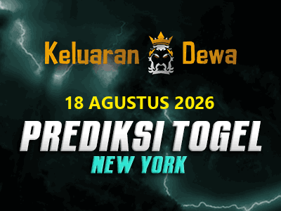 Prediksi Keluaran New York Selasa 18 Agustus 2026 Terjitu