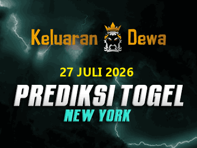 Prediksi Keluaran New York Senin 27 Juli 2026 Terjitu