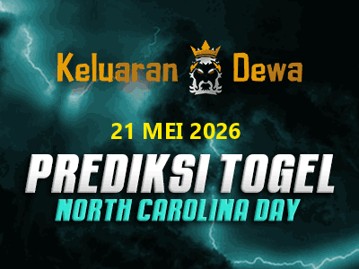Prediksi Keluaran North Carolina Day Kamis 21 Mei 2026 Terjitu