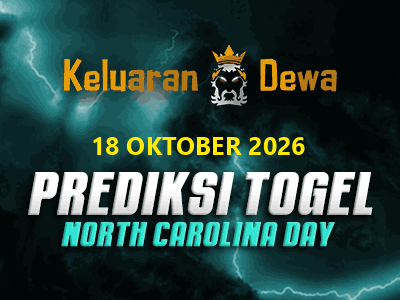 Prediksi Keluaran North Carolina Day Minggu 18 Oktober 2026 Terjitu
