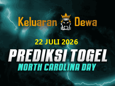 Prediksi Keluaran North Carolina Day Rabu 22 Juli 2026 Terjitu