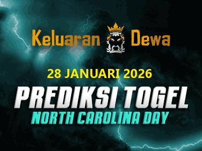 Prediksi Keluaran North Carolina Day Rabu 28 Januari 2026 Terjitu