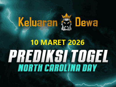 Prediksi Keluaran North Carolina Day Selasa 10 Maret 2026 Terjitu