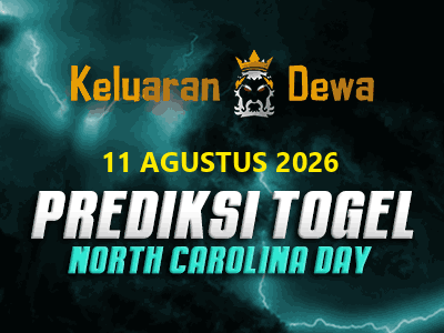 Prediksi Keluaran North Carolina Day Selasa 11 Agustus 2026 Terjitu
