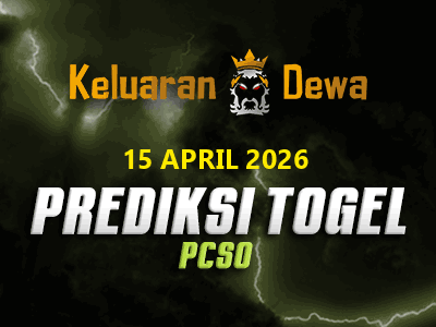 Prediksi Keluaran Pcso Rabu 15 April 2026 Terjitu
