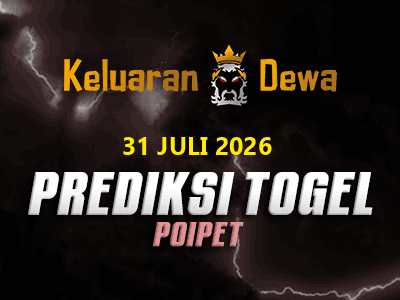 Prediksi Keluaran Poipet Jumat 31 Juli 2026 Terjitu