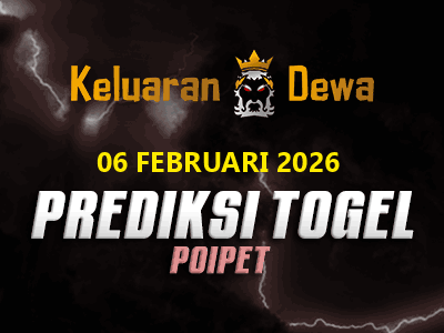 Prediksi Keluaran Poipet Jumat 6 Februari 2026 Terjitu