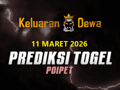 Prediksi Keluaran Poipet Rabu 11 Maret 2026 Terjitu