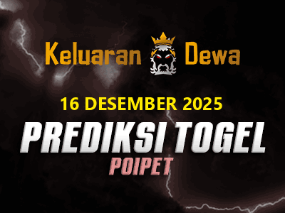 Prediksi Keluaran Poipet Selasa 16 Desember 2025 Terjitu