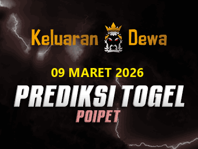 Prediksi Keluaran Poipet Senin 9 Maret 2026 Terjitu