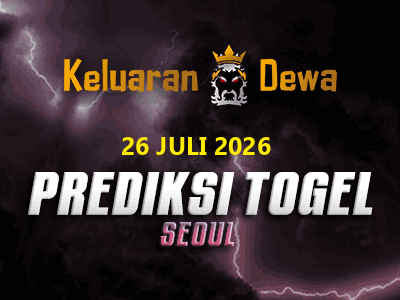 Prediksi Keluaran Seoul Minggu 26 Juli 2026 Terjitu