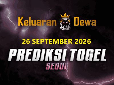 Prediksi Keluaran Seoul Sabtu 26 September 2026 Terjitu