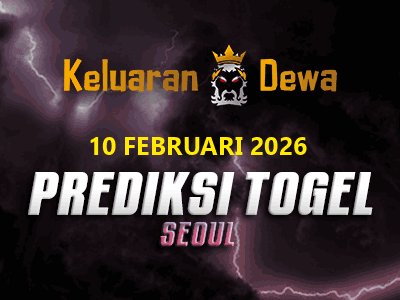 Prediksi Keluaran Seoul Selasa 10 Februari 2026 Terjitu