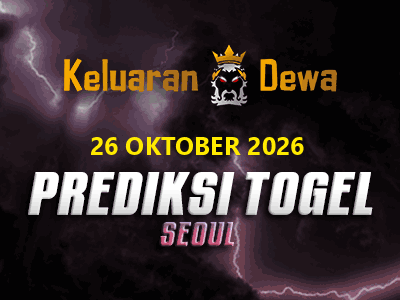 Prediksi Keluaran Seoul Senin 26 Oktober 2026 Terjitu