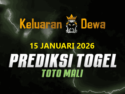 Prediksi Keluaran Toto Mali Kamis 15 Januari 2026 Terjitu