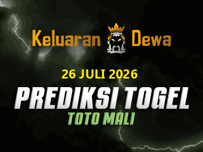 Prediksi Keluaran Toto Mali Minggu 26 Juli 2026 Terjitu