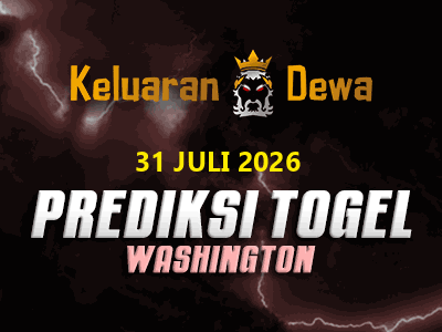 Prediksi Keluaran Washington Jumat 31 Juli 2026 Terjitu